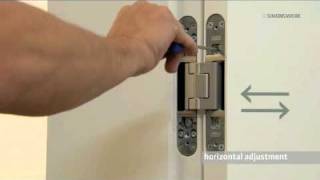 TECTUS® Concealed Hinges  3D Adjustments New Models [upl. by Ellennej]