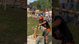 Woodcutters Competition shorts [upl. by Arrotal]