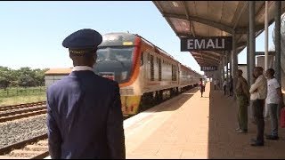 MombasaNairobi Railway Brings Business Opportunities to Small Town of Emali [upl. by Irpac455]