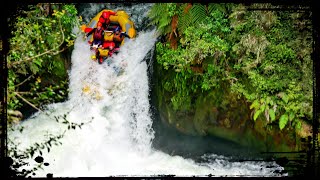 HIGHEST Commercially Rafted Waterfall in the World 🇳🇿 New Zealands TUTEA FALLS Kaituna River [upl. by Zevahc796]