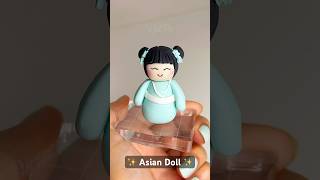 Creating Cute DOLL Using Polymer Clay  Easy amp Creative DIY Craft Idea ✨ [upl. by Netsirc422]