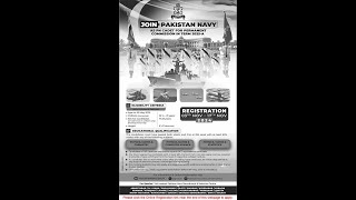 Join Pakistan Navy as PN Cadet November 2024 Online Registration jobs navy [upl. by Fawn]