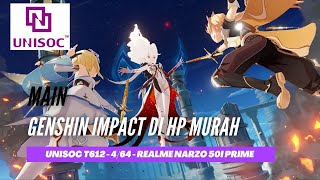 Main Genshin Impact di Realme narzo 50i Prime [upl. by Faith]