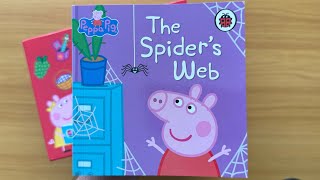 07 The Spider’s Web🕷️🕸️ Read Aloud Amazing Peppa Pig Storybook for Children and Toddlers [upl. by Nanyk]