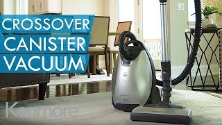 Kenmore Elite CrossOver Canister Vacuum Approved HEPA Vacuum Cleaner  Kenmore [upl. by Modla]