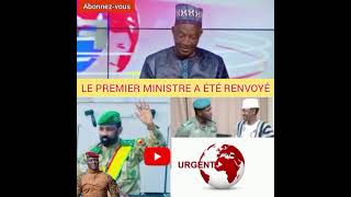 Cest officiel Le Premier Ministre Choguel a été demis de ses fonctions par décret Présidentiel [upl. by Richardo]