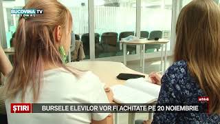 Bursele elevilor vor fi achitate pe 20 noiembrie [upl. by Frederigo]