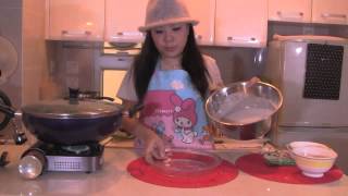 MayMay Cooking Channel  甜品系列 芒果糯米糍 [upl. by Ledoux]