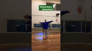 Baile Tutting 2024 Marian Style dance 🕺🎵 Bailando Libre  Freestyle Dancing tuttingdance FULL [upl. by Meekar]