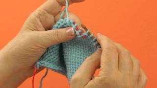 The Knook™ Purl 2 Stitches Together Through The Back Loops Right Handed [upl. by Ahsotal]