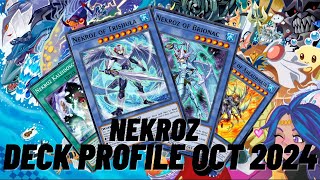 Nekroz YuGiOh Deck Profile for October 2024 [upl. by Adnamas]