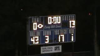 CHHS vs Steelton Highspire 1122012 [upl. by Aryamo632]