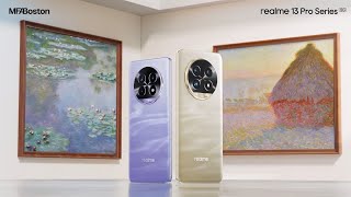 realme 13 Pro Series  Monets magic meets modern tech [upl. by Critta758]