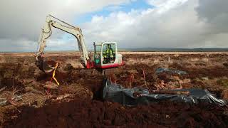 NatureScot Peatland ACTION – Video 6 Experimental bunding [upl. by Prichard601]