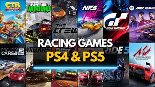 Top 55 Best CAR RACING Games on PS4 amp PS5  2024 [upl. by Knowling]