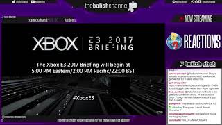 Balish reacts to Microsofts E3 2017 Press Conference Reupload [upl. by Llessur]