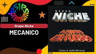 🔥MECANICO por GRUPO NICHE con WILLY GARCIA  Salsa Premium [upl. by Ytissac449]