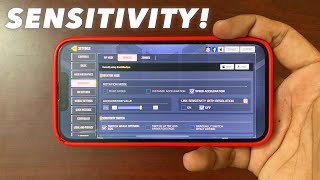 Best PRO Sensitivity for COD Mobile in Battle Royale  iPhone 14 4 Finger claw  Gyroscope [upl. by Ttimme]