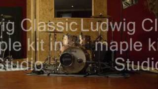 Will Karling plays Ludwig Classic Maple drum kit [upl. by Nnayelhsa555]