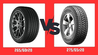 Tire Size 26560r20 vs 27565r20 [upl. by Carol69]