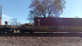 Union pacific intermodal train [upl. by Mikaela461]