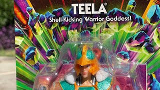 Masters of the Universe turtles of Grayskull Teela review [upl. by Atneciv]