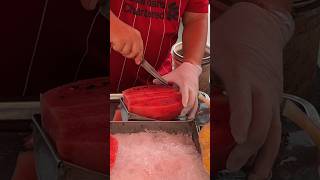 Master of cutting watermelon into pieces in an instant  Fruit Cutting Skills [upl. by Layney719]