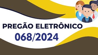 PREGÃO 0682024 Contratação de empresa para execução de Construção de um Campo de Futebol Society [upl. by Santiago]