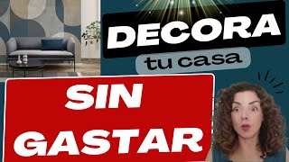 Decora SIN GASTAR Diy Decoración [upl. by Cordelia]