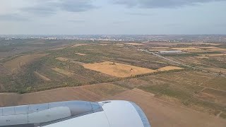 Landing in Chisinau KIV and departing from Chisinau RMO [upl. by Hagep399]