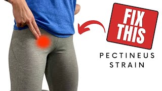 How To Stretch A Pectineus Muscle Strain For Pain Relief [upl. by Bodnar887]