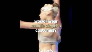 would i wear maddie ziegler’s solo costumes dancemoms [upl. by Anuska]