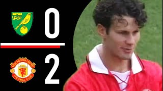 Norwich City v Manchester United  HIGHLIGHTS  Carrow Road Win  19931994 [upl. by Combes]