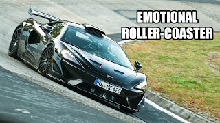 McLaren 620R on the Nürburgring New Emotions [upl. by Schaper310]