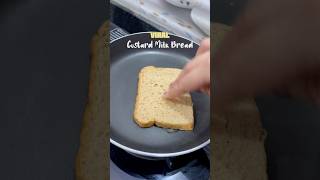 Quick amp Viral “Custard Milk Bread” shorts viral milkbread [upl. by Eillor242]