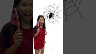 OMG Giant SPIDER 🕷️🕸️😱 shorts [upl. by Karol]