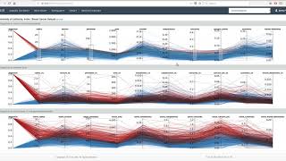 Machine Learning  Insights from Visualisation  Multidimensional Medical Data [upl. by Junieta]