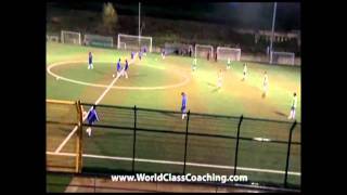 Soccer Drills Back Four Game 3 [upl. by Nniw]