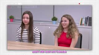 PET Speaking  B1 Preliminary for Schools SPEAKING TEST  Laura and Claudia with SUBTITLES [upl. by Butch817]