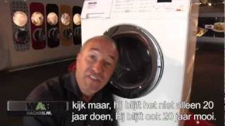 Miele Supertronic wasmachine Miele W5000 wasautomaat Bekijk video [upl. by Elocaj388]