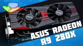 ASUS Radeon R9 280X DirectCU II Análise de Produto  Tecmundo [upl. by Nihsfa765]