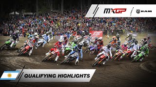 RAM Qualifying Race Highlights  YPF Infinia MXGP of Patagonia Argentina 2024 MXGP Motocross [upl. by Olonam]