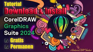 Cara Download dan Install Corel Draw 2024 Gratis [upl. by Werdna]