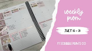 Weekly PWM  July 15  21 2024  OKPLANS 7x9 Sampler [upl. by Aerdnaxela]