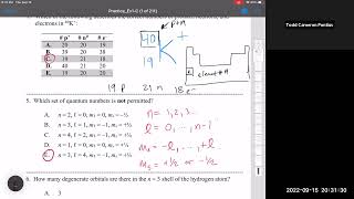 Chem 110 Practice Exam 1C [upl. by Sallyanne]