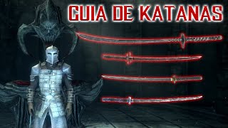 Skyrim  Todas as Katanas do Jogo [upl. by Gabriele]