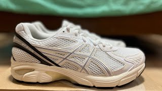 Asics GT2160 White Black Cream Unboxing Detailed Look asics runningshoes unboxing asmr [upl. by Zoi185]