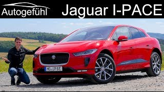 Jaguar IPACE FULL REVIEW  can the first Jaguar iPace EV beat Tesla and Audi  Autogefühl [upl. by Acissey842]