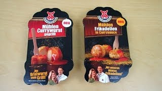 Rügenwalder Mühlen Currywurst gegrillt amp Mühlen Frikadellen in Currysauce [upl. by Osy]