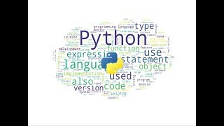 WordCloud using Python [upl. by O'Malley106]